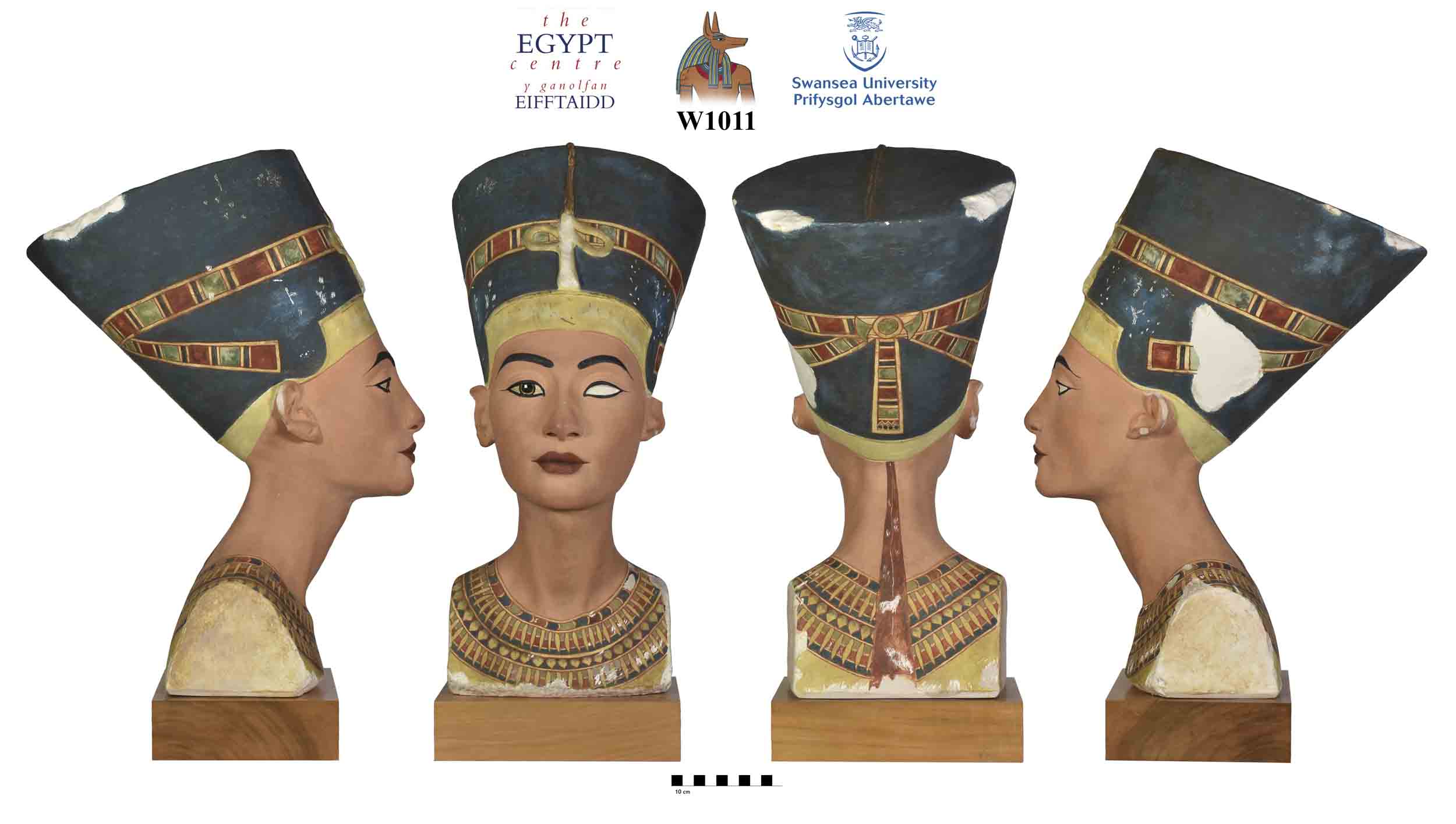Image for: Plaster cast of Nefertiti